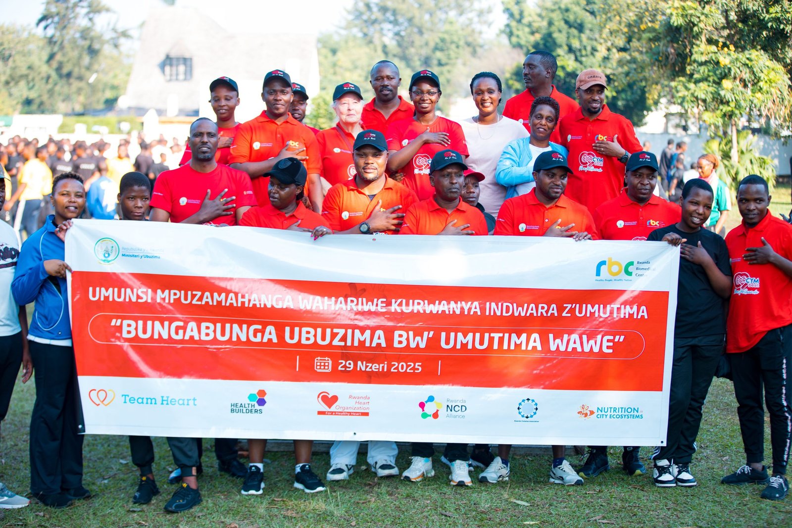 World Heart Day 2025: Rwanda Joins the Global Call to Protect the Heart WORLD HEART DAY 2025 RWANDA IN RUBAVU BHEALTHY MEDIA